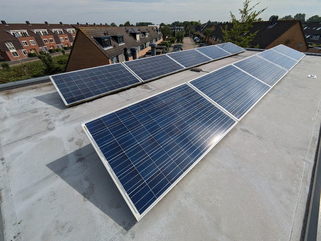 zonnepanelen, Ophalen, Gebruikt