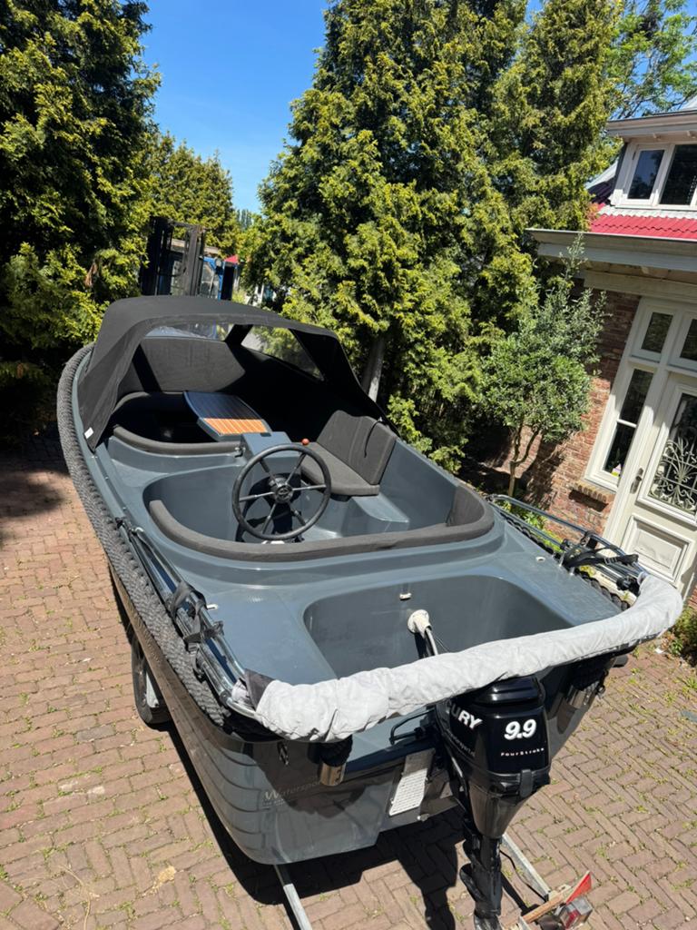 Corsiva 520 + 9,9pk Mercury *ZEER NETJES* Nieuwe BUISKAP, Ophalen of Verzenden, Zo goed als nieuw, Corsiva, Buiskap
