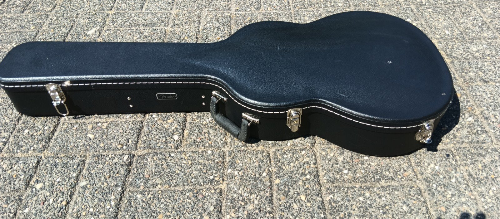 Fender Classical/Folk Guitar Multi-fit Hardshell Case, Ophalen of Verzenden, Gebruikt, Akoestische gitaar
