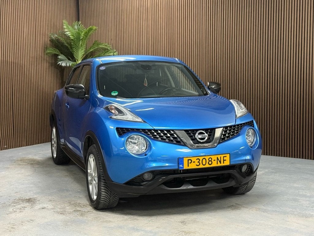 Nissan Juke 1.2 DIG-T S/S N-Con. (bj 2018), Auto's, Nissan, Voorwielaandrijving, Euro 6, Blauw, 116 pk