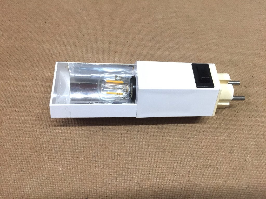 stekkerlamp zeskantig  W.L.P vintage jaren ‘80, Ophalen of Verzenden, Gebruikt, Kunststof, Minimalistisch