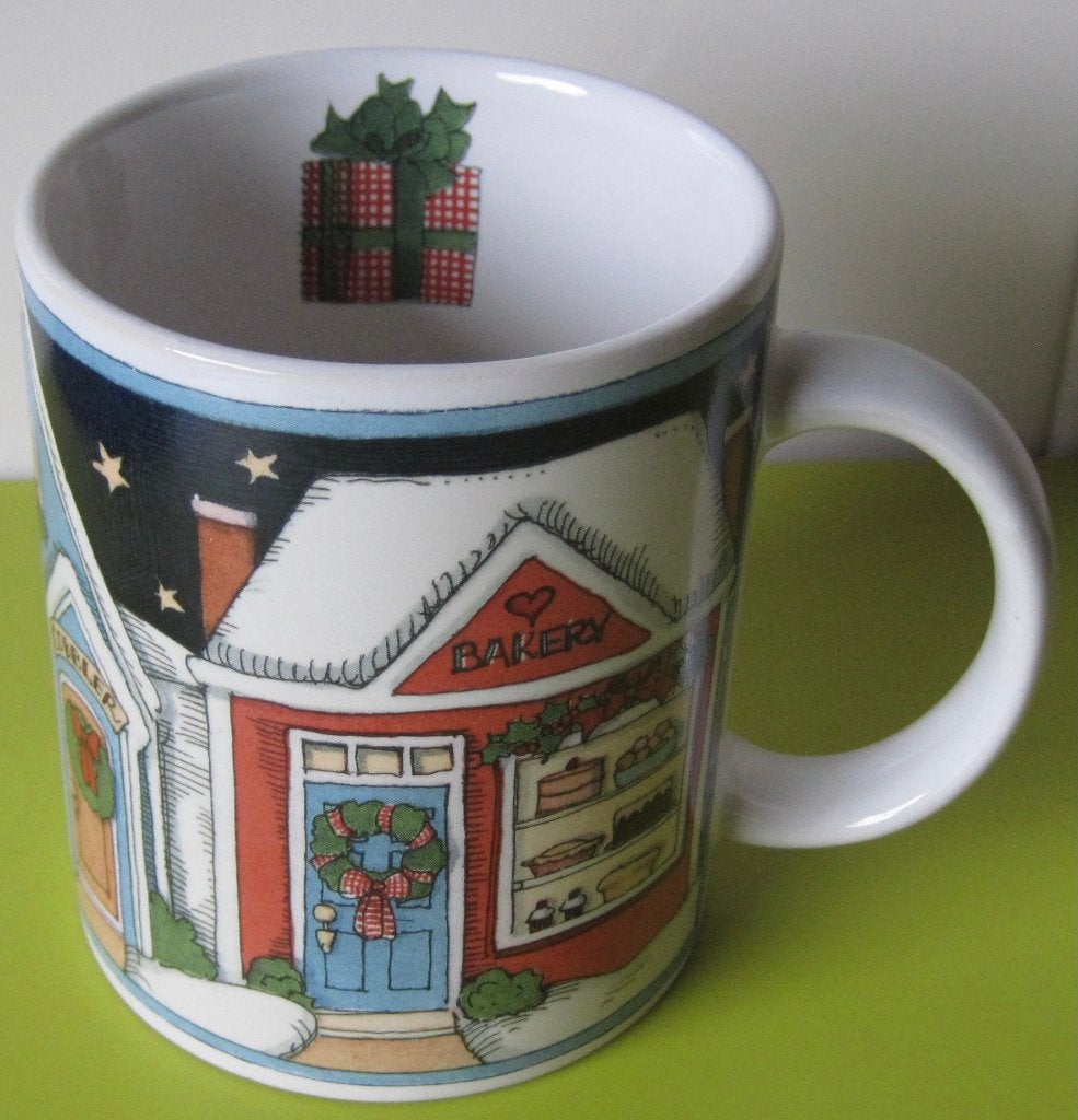 Certified International Christmas mok - beker Betty Whitaker, Diversen, Kerst, Ophalen of Verzenden, Zo goed als nieuw