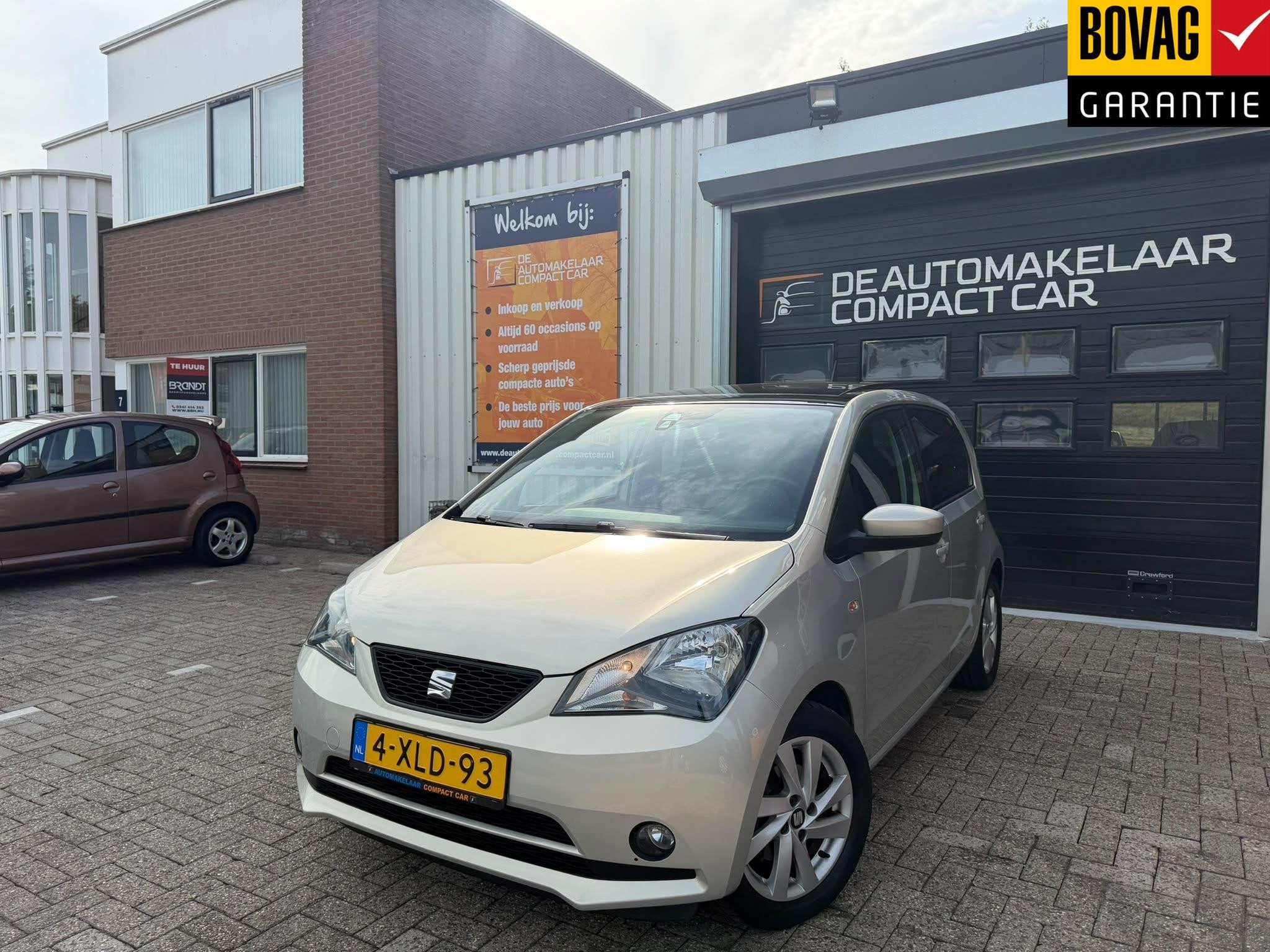 Seat Mii 1.0 Sport Dynamic | SLECHTS 52.739 KM | 1E EIGENAAR, Auto's, Voorwielaandrijving, Stof, Gebruikt, Mii