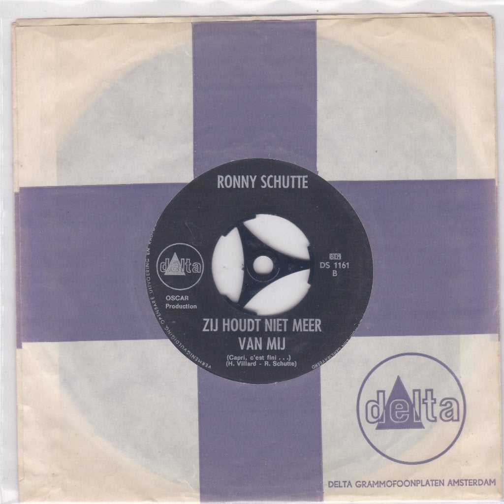 Ronnie Schutte 1966, Cd's en Dvd's, Vinyl Singles, Gebruikt, 7 inch, Ophalen of Verzenden, Pop