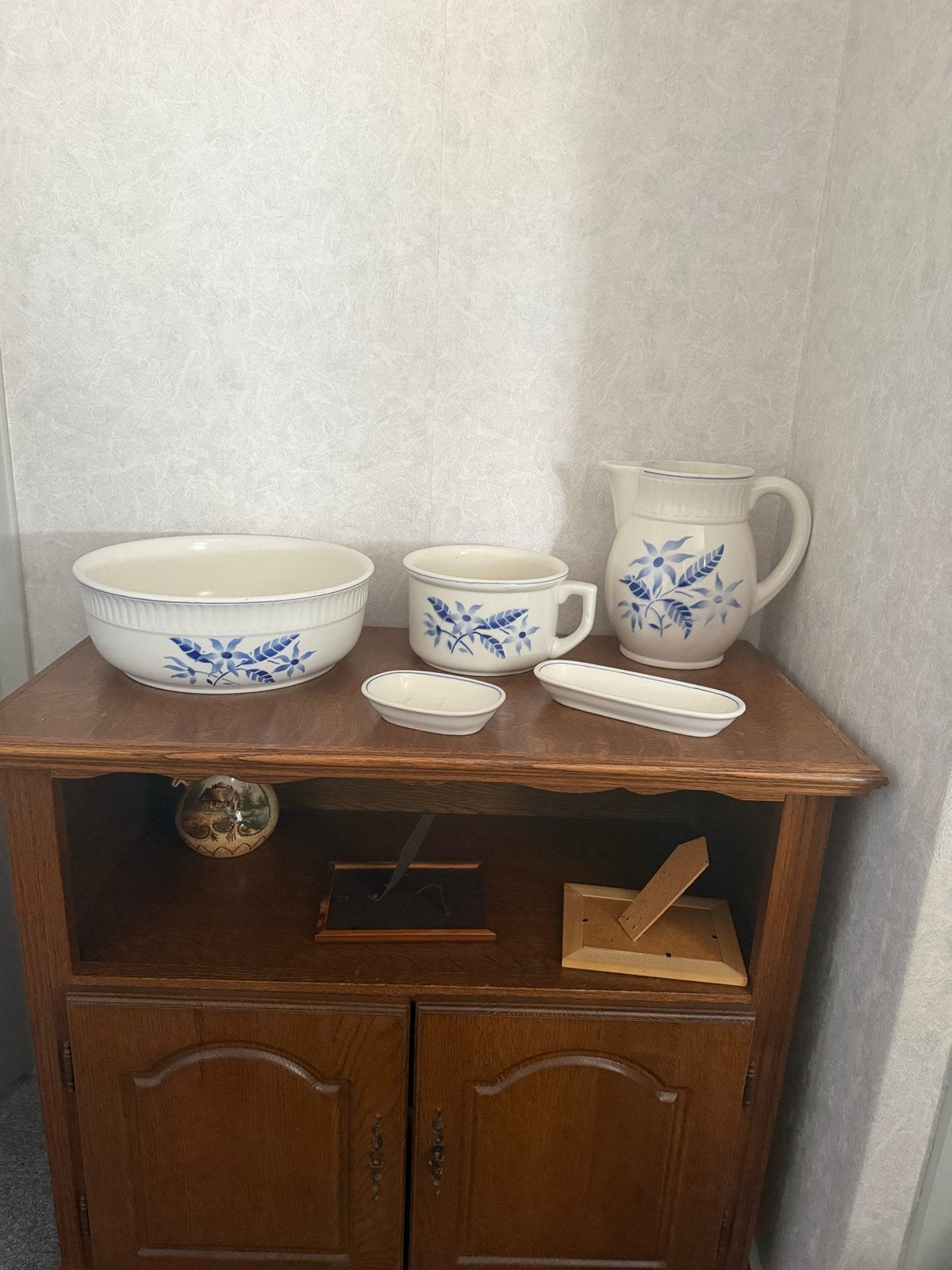 5 delig Lampetstel set met Bloemenprint, Ophalen of Verzenden