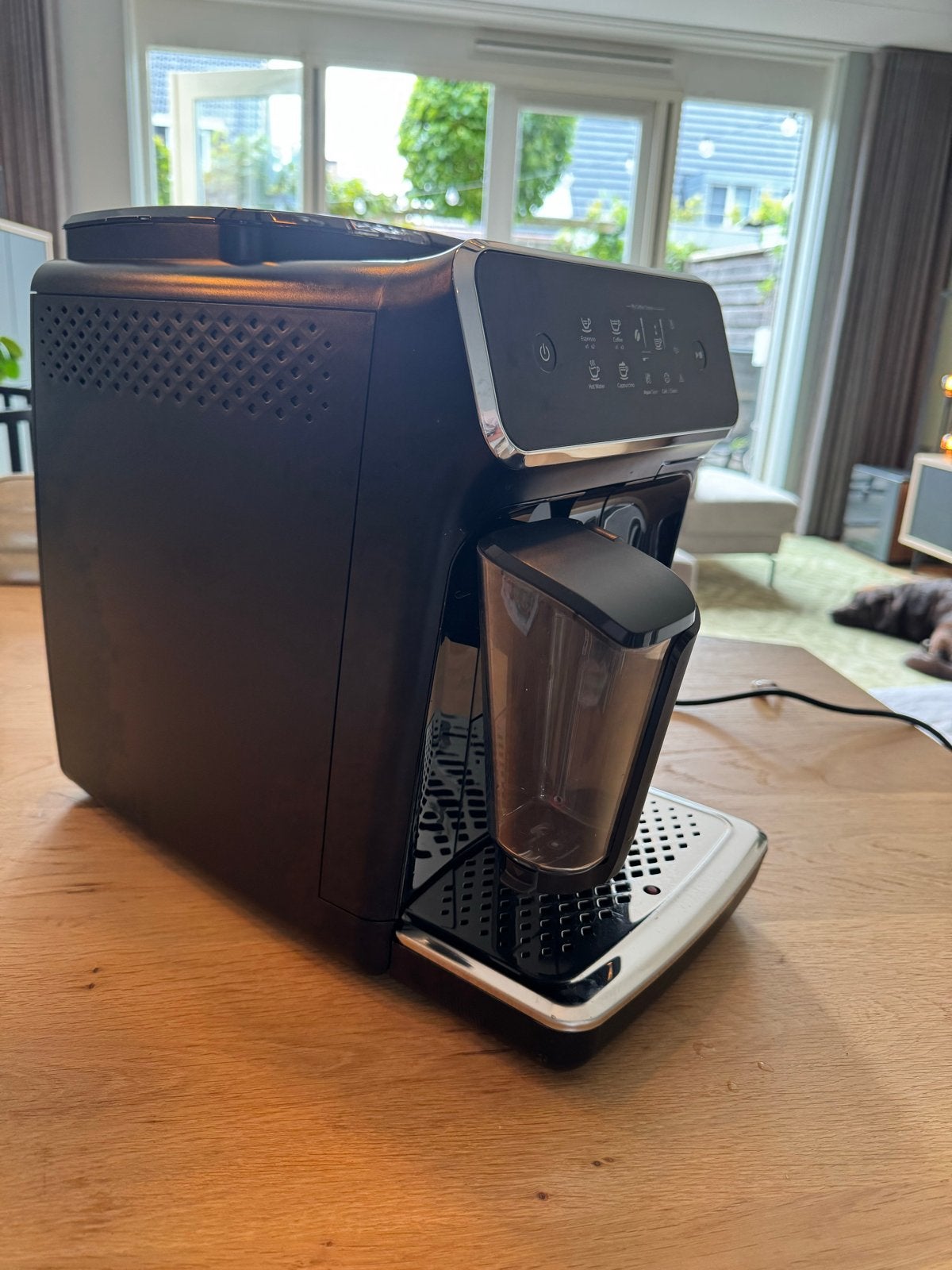 Philips LatteGo Espressomachine - Zo goed als nieuw, Ophalen, Afneembaar waterreservoir, Espresso apparaat, Koffiebonen