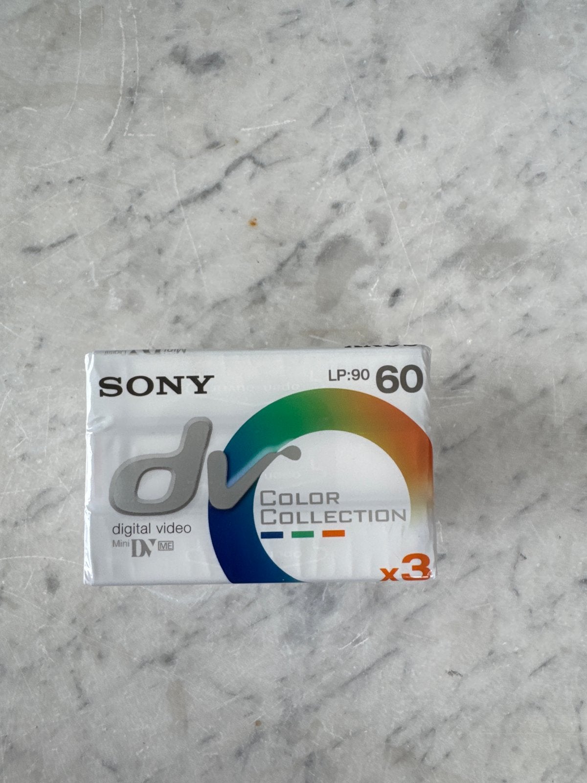 Sony Mini DV Color Collection 3-pack (nieuw), Mini dv, Nieuw, Ophalen of Verzenden, Band, Disc of Geheugen
