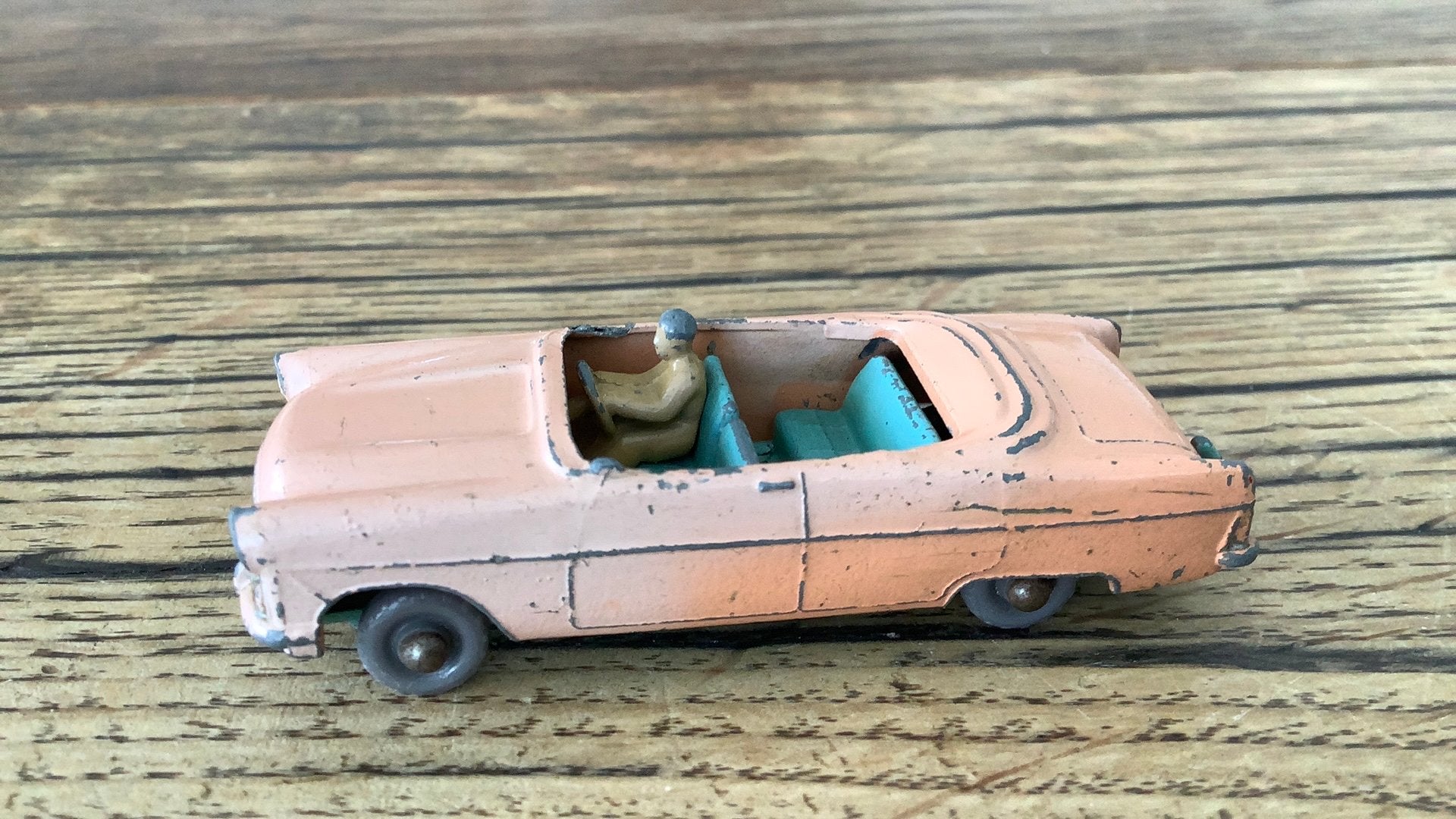 Lesney 39 ford zodiac convertible, Ophalen of Verzenden, Gebruikt, Auto, Matchbox