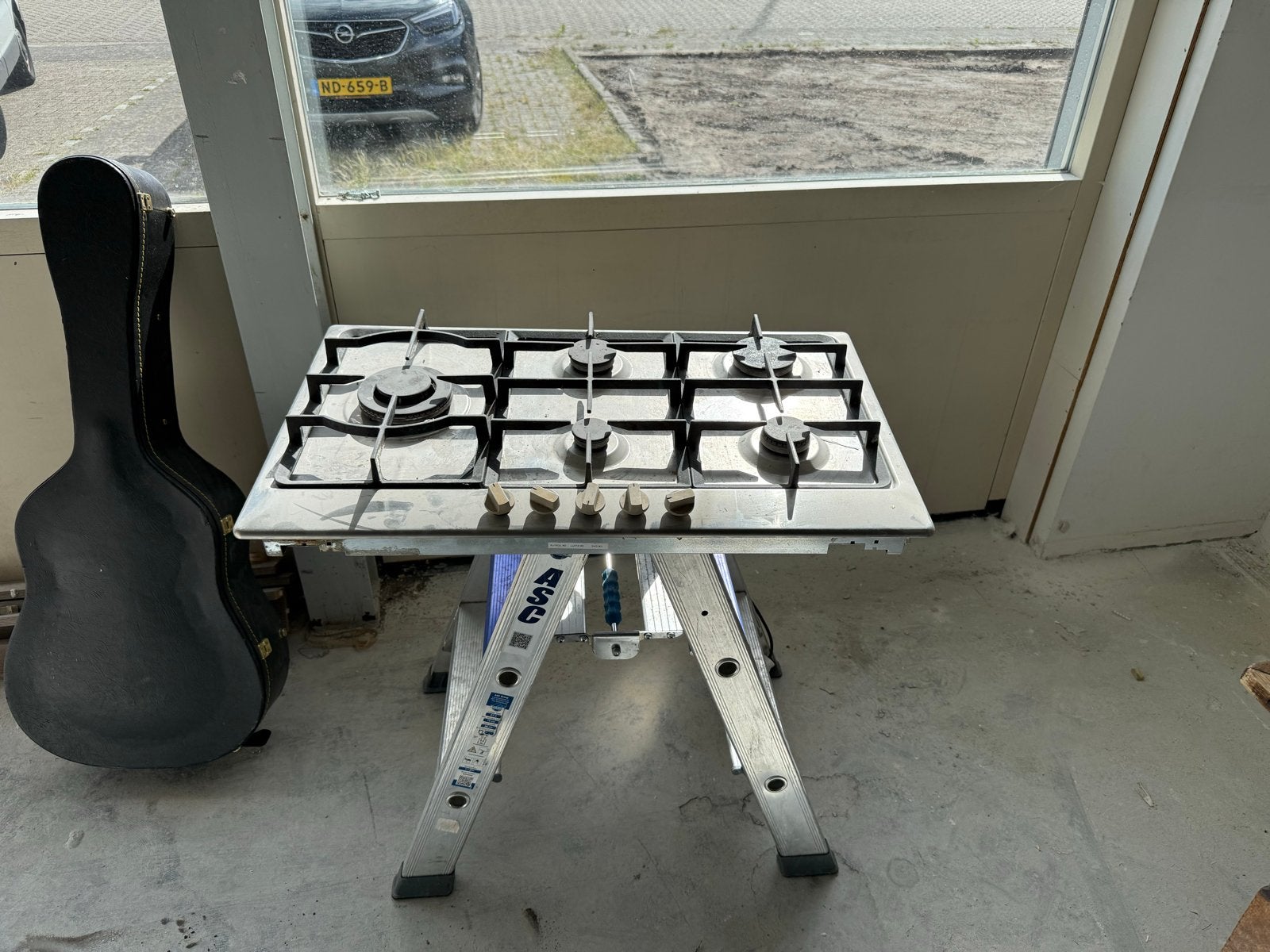 Boretti M-System Gas kookplaat 5 pits - Inbouw, Gebruikt, Ophalen of Verzenden, Inbouw, Gas