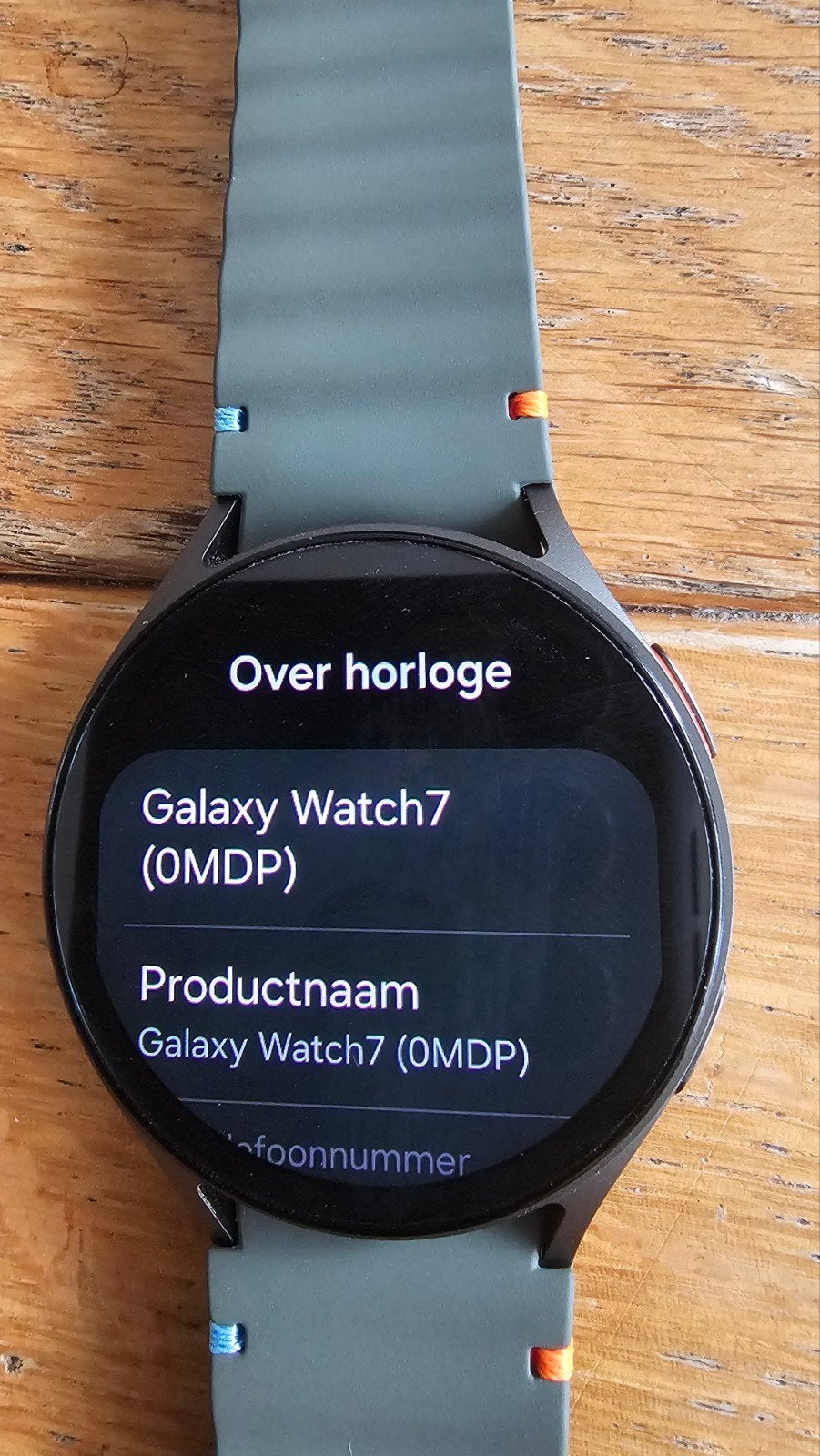 Samsung Galaxy Watch 7 SM-L315F, Ophalen of Verzenden, Zo goed als nieuw, GPS, Samsung