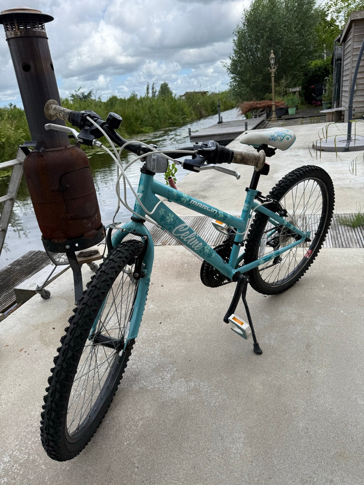 Mountainbike 24” Marlin Céline, Gebruikt, Hardtail, Velgrem, Dames