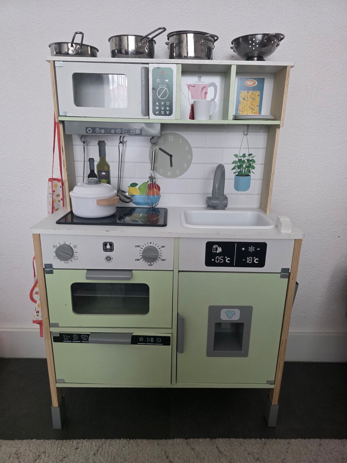 speelgoed keuken hout, Ophalen