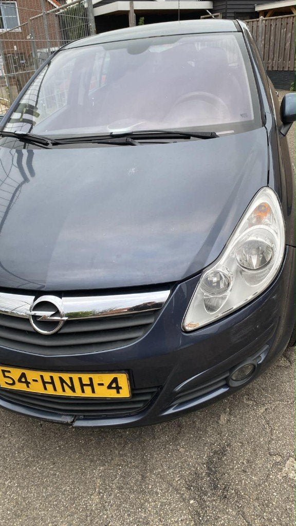 Opel Corsa 1.2 16V 5D Easytronic 2009 Grijs, Auto's, Zwart, 4 cilinders, 1229 cc, 49 €/maand