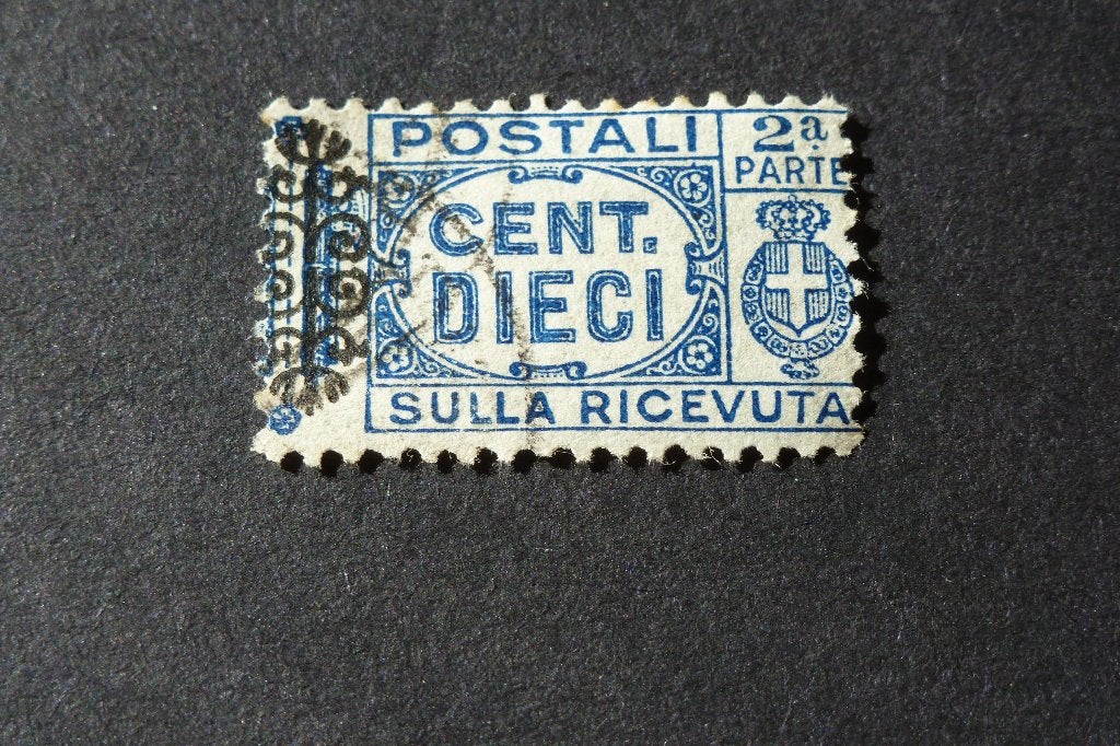 Postzegels - Italie - oude 10 cent vanaf 1884 gestempeld, Ophalen of Verzenden, Gestempeld