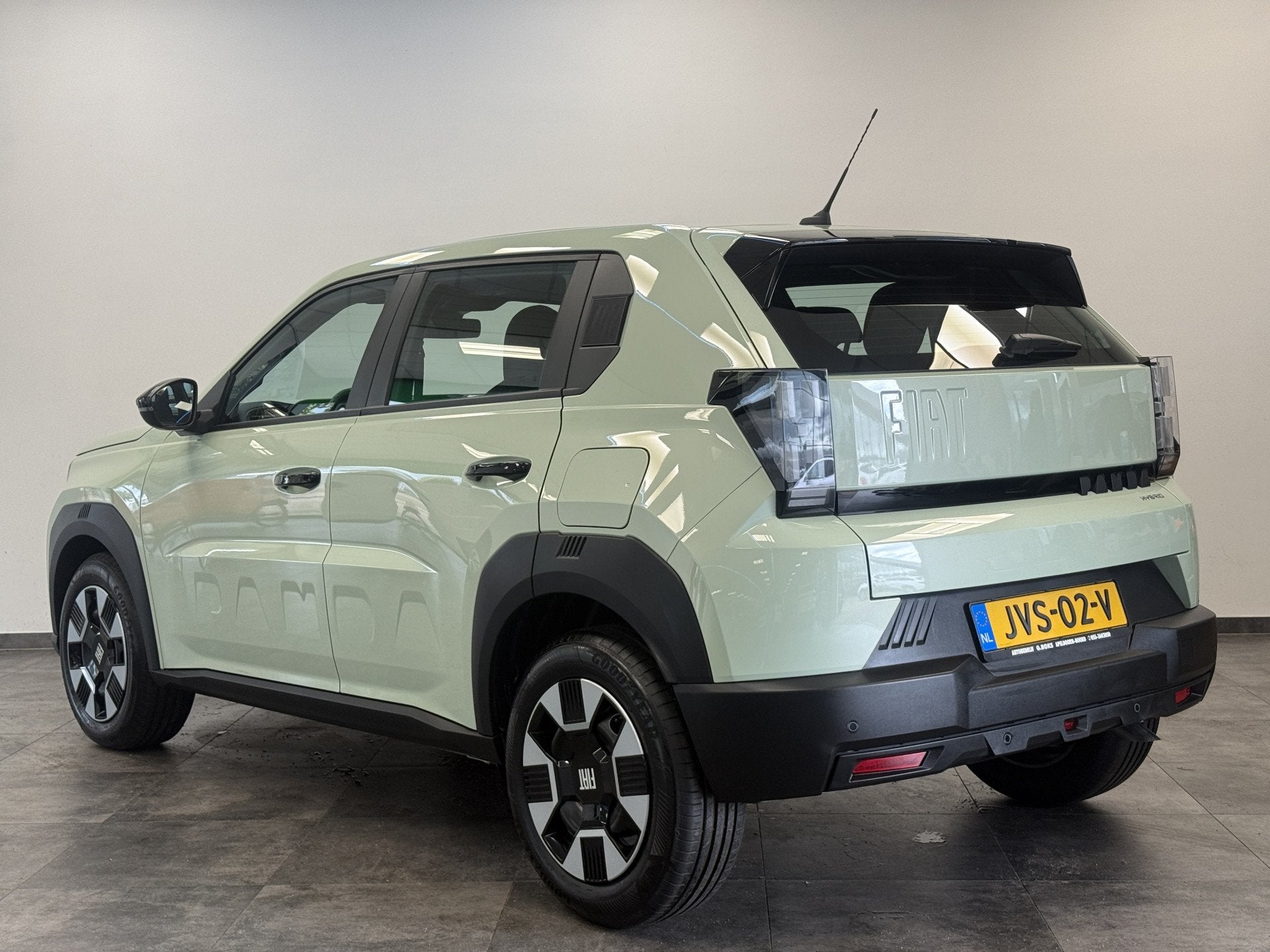 Fiat Grande Panda 1.2 Hybrid ICON Carplay PDC LED (bj 2026), Auto's, Stof, Met garantie (alle), Origineel Nederlands, Bedrijf