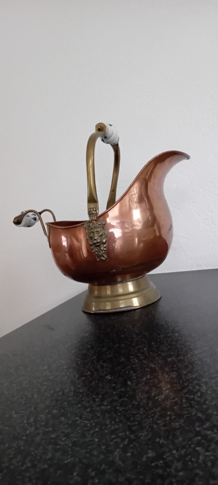 Koperen Helmkit, Antiek en Kunst, Antiek | Koper en Brons, Ophalen of Verzenden