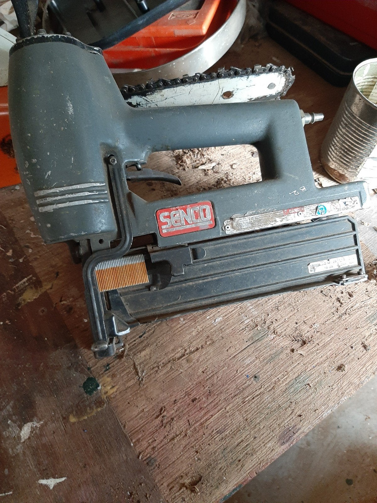 2 Senco tackers, Ophalen of Verzenden, Gebruikt, Minder dan 600 watt, Overige typen
