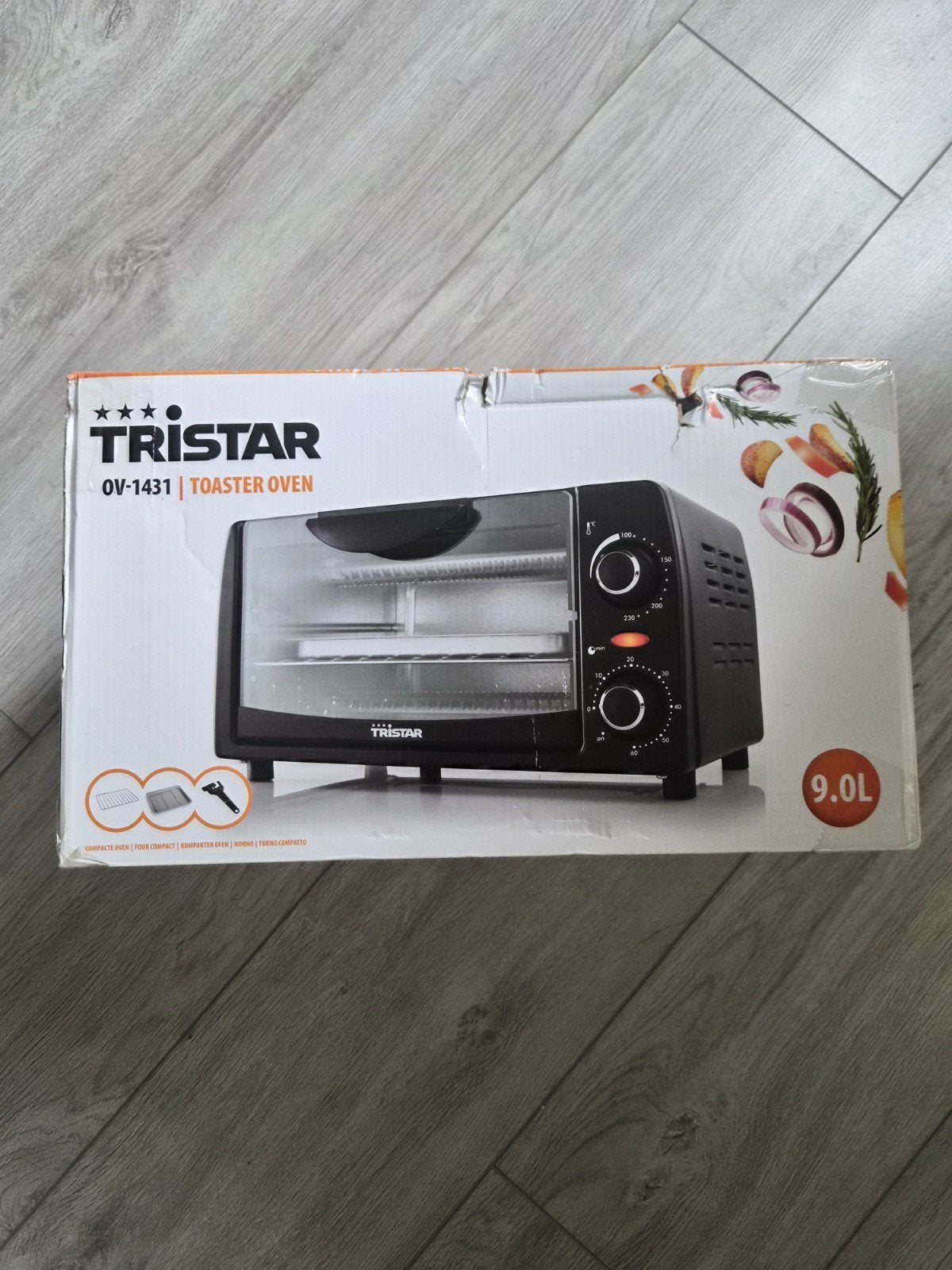 Tristar OV-1431 Mini-oven - Nieuw in doos, Minder dan 45 cm, Minder dan 45 cm, Nieuw, Ophalen of Verzenden