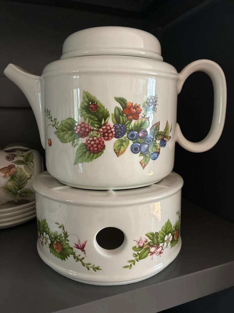 Marjolein Bastin Theepot wedgwood met Theelichtje - 2 Stuks, Ophalen of Verzenden, Zo goed als nieuw