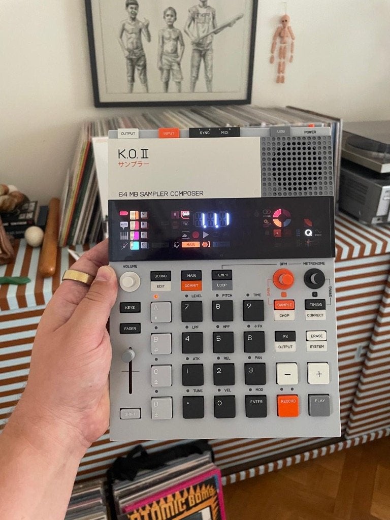 Teenage Engineering EP-133 KO II Sampler/Sequencer, Overige merken, Zo goed als nieuw, Met midi-aansluiting, Overige aantallen