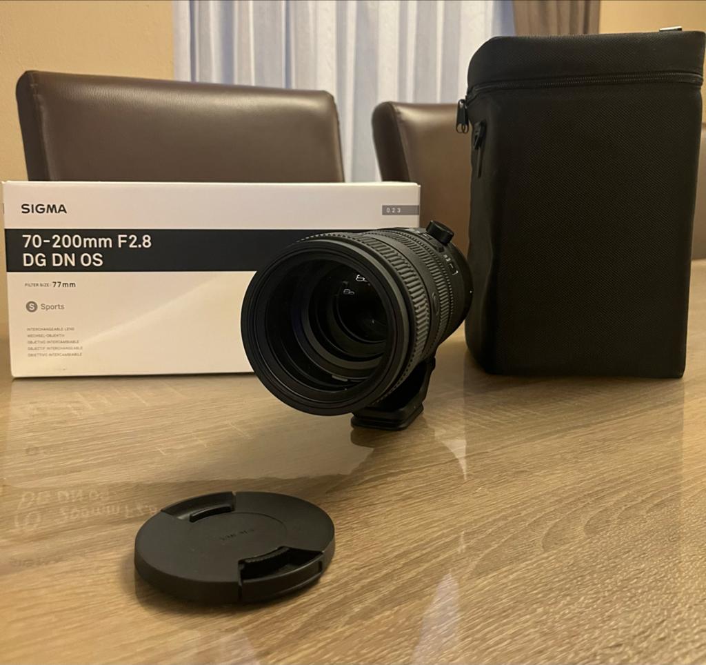 Sigma 70-200mm f/2.8 DG DN OS E-mount voor Sony, Ophalen, Zo goed als nieuw, Telelens, Zoom