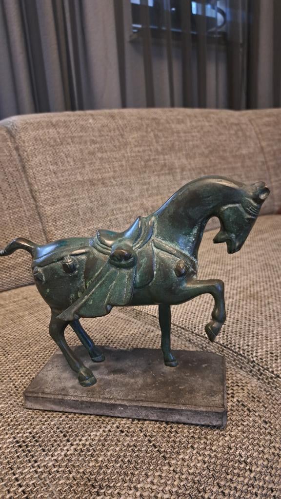 Bronze beeld, Overige onderwerpen, Ophalen of Verzenden, Brons, 20 - 50 cm