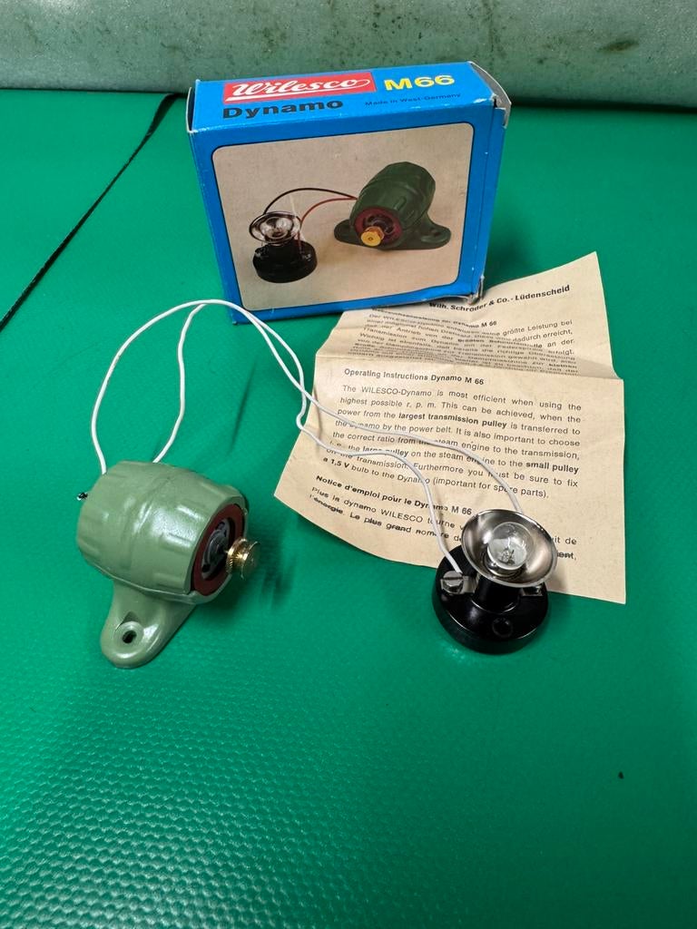 Stoommachine Wilesco M66, Ophalen of Verzenden, Zo goed als nieuw, Groter dan 1:32