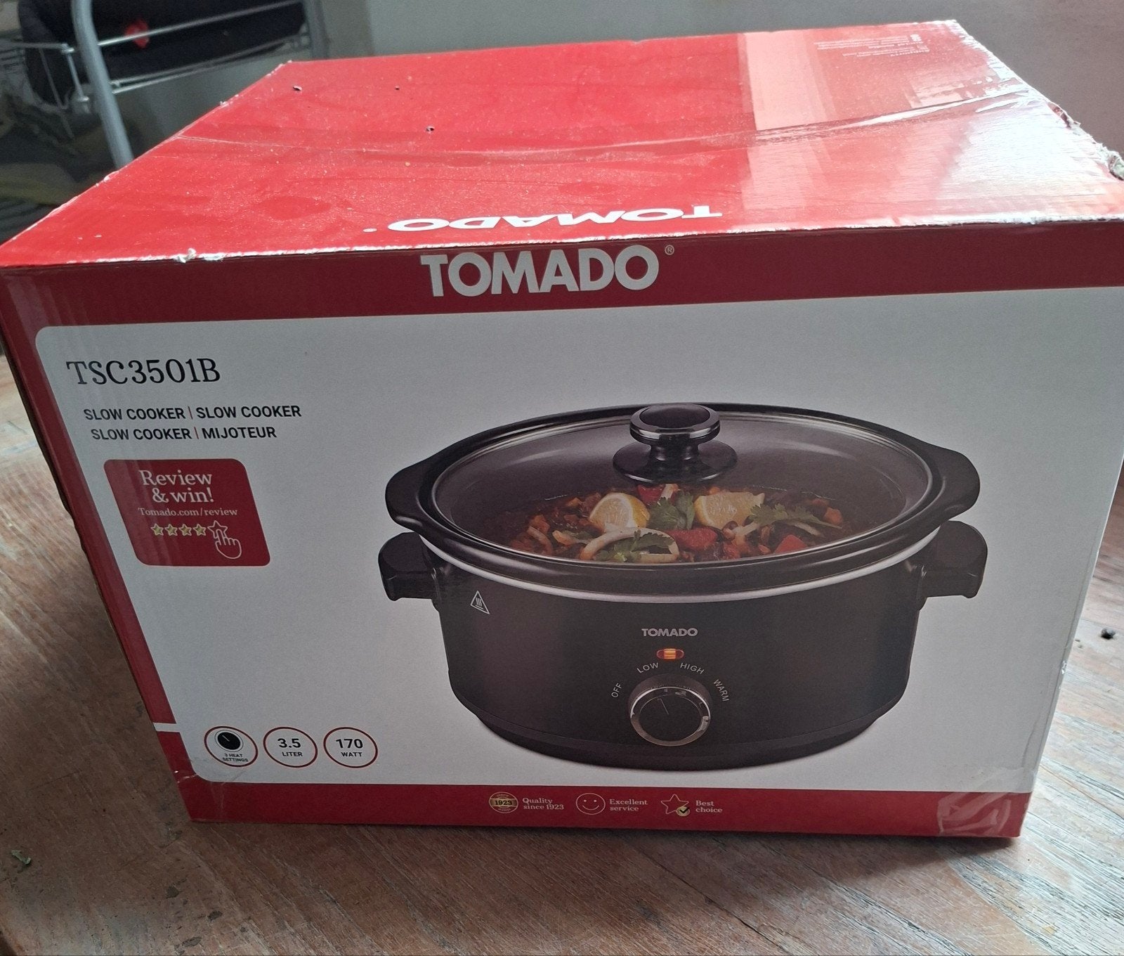 Tomado slowcooker nieuw, Ophalen of Verzenden, Nieuw