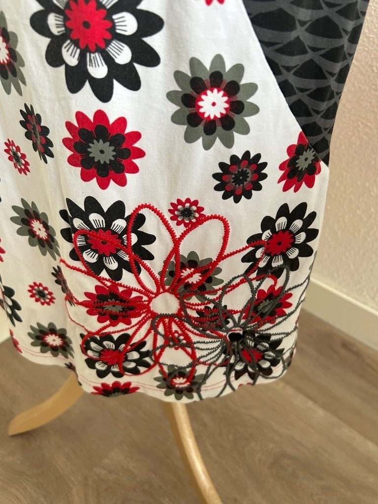 Vila Joy maat XXL retro zomer jurk 1807, Vila Joy, Vila Joy, Maat 46/48 (XL) of groter, Zo goed als nieuw