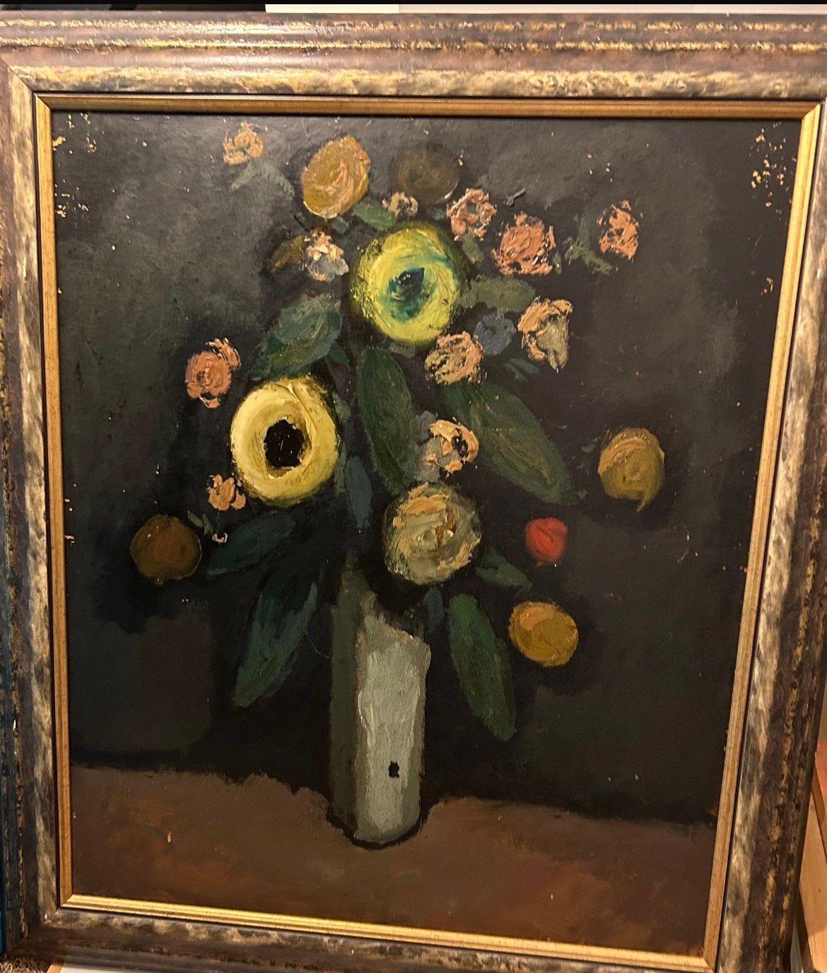 Hans van Ieperen, Ophalen of Verzenden, Gesigneerd, Bloemen, Paneel