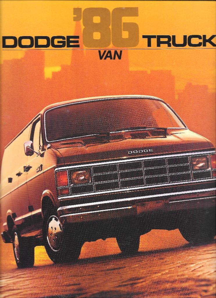 DODGE TRUCK VAN  1986, Ophalen of Verzenden, Zo goed als nieuw, Overige merken