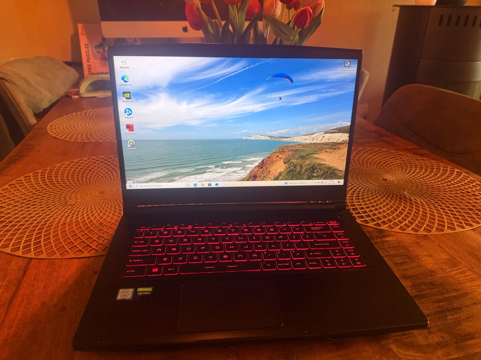 MSI Gaming Laptop msi gf65 thingaming, Met videokaart, 8 GB, Ophalen of Verzenden, Gaming