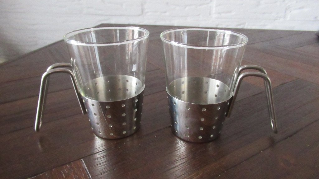 2 hema theeglazen, Huis en Inrichting, Keuken | Servies, Hema, Nieuw, Ophalen of Verzenden, Bord(en)