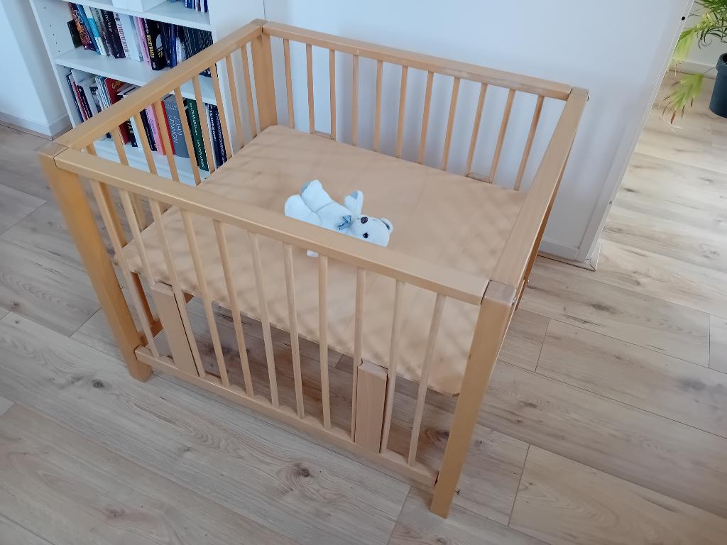 box, Kinderen en Baby's, Boxen, Ophalen, Zo goed als nieuw, Vierkant, In hoogte verstelbaar