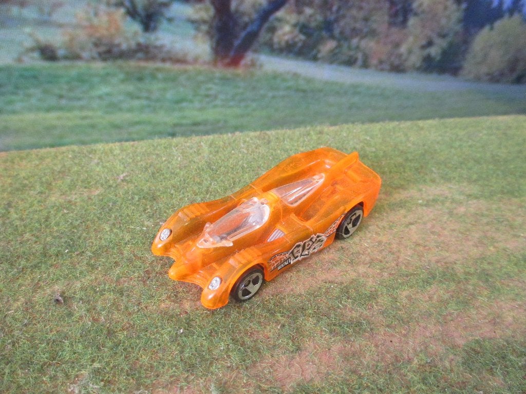 Power Pistons - Hot Wheels 13343 2001 transparent orange, Ophalen of Verzenden, Zo goed als nieuw, Auto