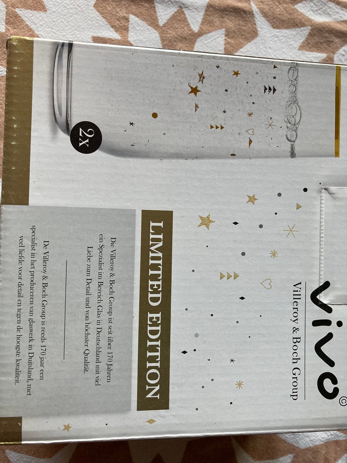 Vivo limonade glazen lim.ed., Huis en Inrichting, Keuken | Servies, Glas of Glazen, Vivo, Nieuw, Ophalen of Verzenden