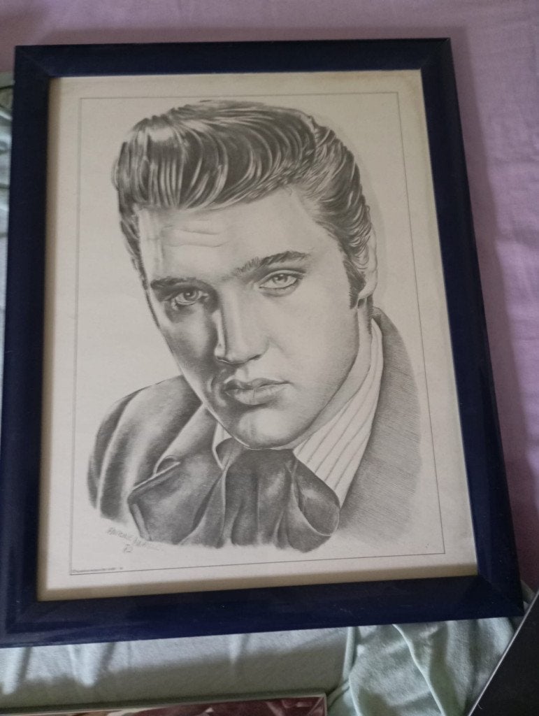 elvis presley, Verzamelen, Muziek, Artiesten en Beroemdheden, Verzenden, Foto of Kaart