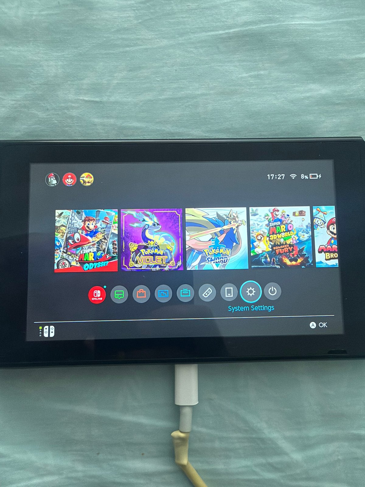 Nintendo switch V1 (mod), Spelcomputers en Games, Ophalen of Verzenden, Zo goed als nieuw, Met 2 controllers, Switch Original