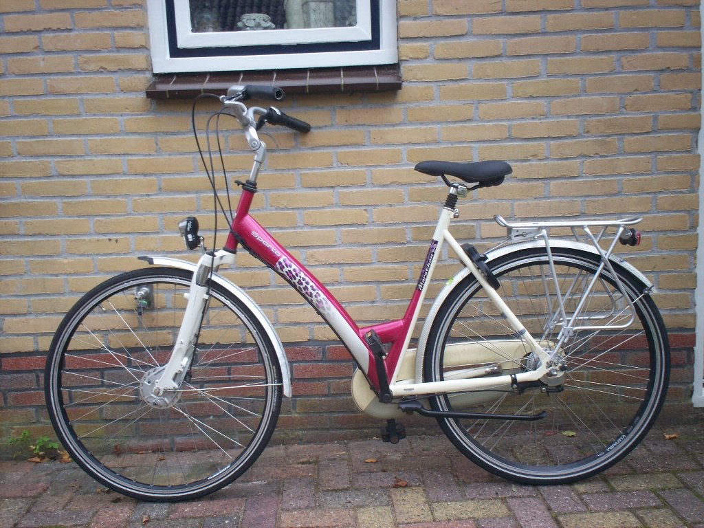 fiets voor iets grotere  dame, Ophalen, Sparta, (Extra) lage instap, 56 cm of meer
