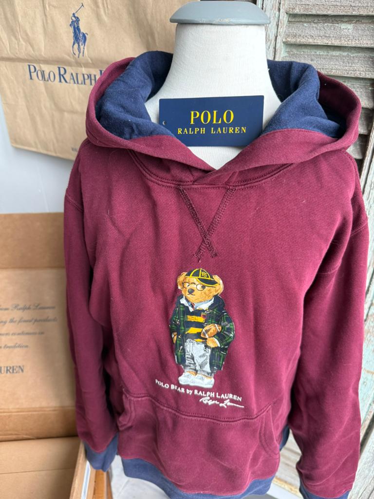 Prachtige RALPH LAUREN hooded sweater size M (10-12Y), Gebruikt, Trui of Vest, Ophalen of Verzenden, Polo Ralph Lauren