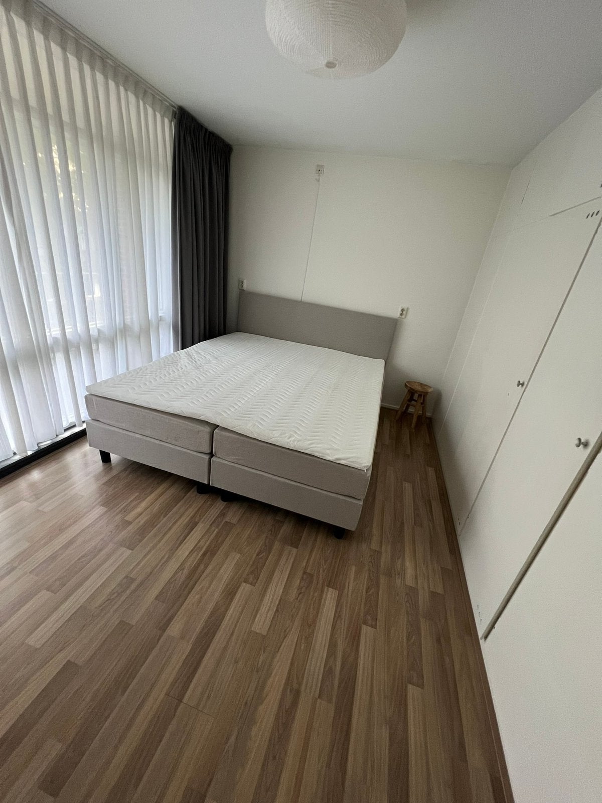 Boxspring 180 x 210, Huis en Inrichting, Ophalen, 210 cm, Tweepersoons, Zo goed als nieuw