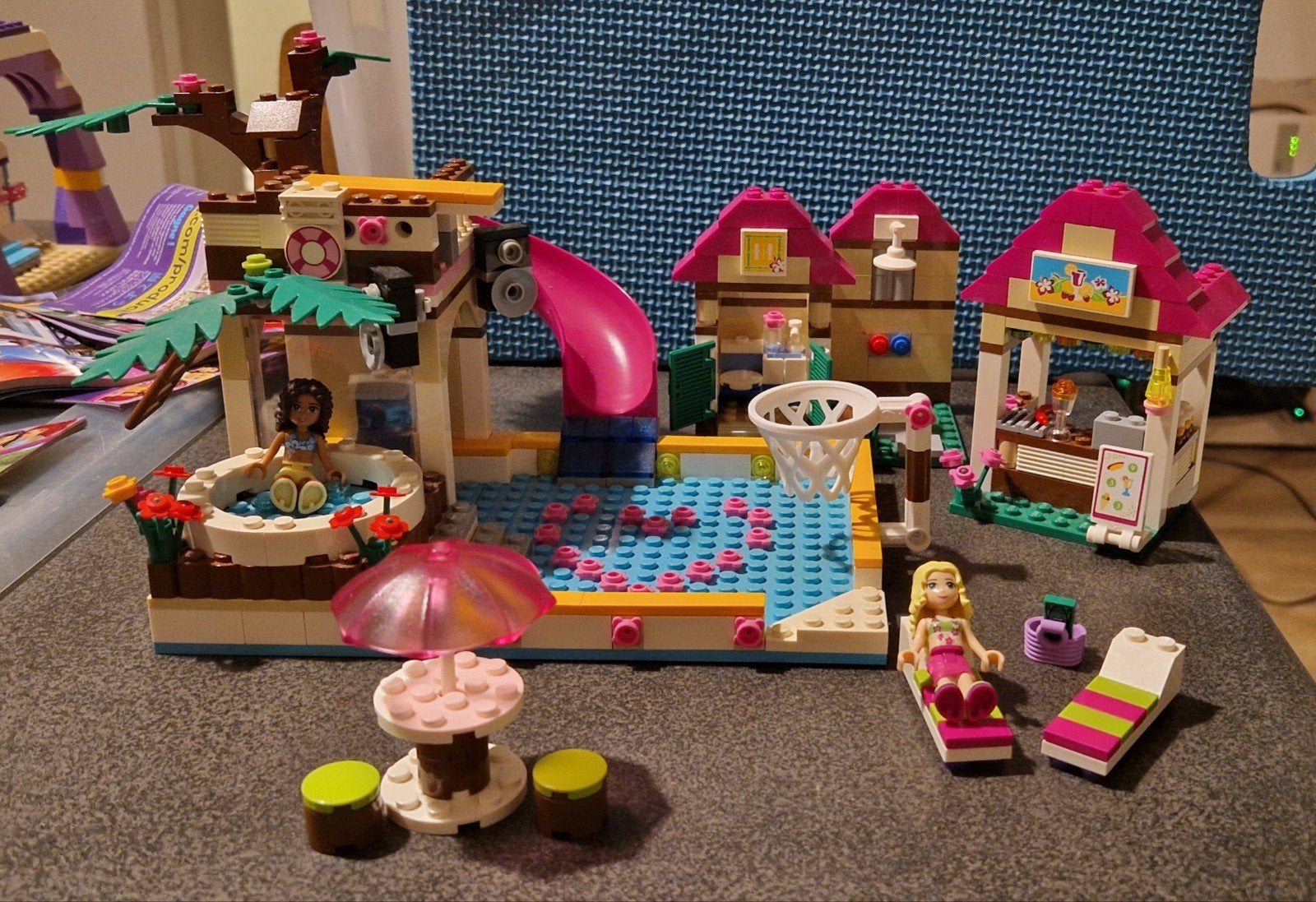 Lego Friends Heartlake Zwembad (41008), Lego, Friends, Ophalen of Verzenden, Zo goed als nieuw