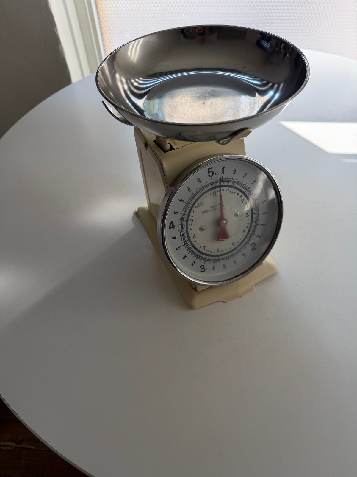 Vintage keukenweegschaal - tot 5 kg, Ophalen, Gebruikt, Overige typen, Minder dan 50 kg