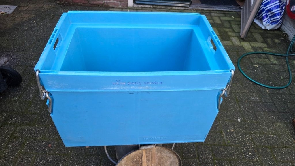 Grote professionele Allibert Koelbox 60 x 40 x 45, Ophalen, Gebruikt, Koelbox, Koelelement