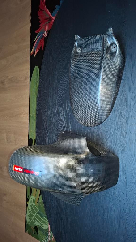 Aprilia rsv tuono gen2 origineel carbon set voorspatbord, Motoren, Ophalen of Verzenden