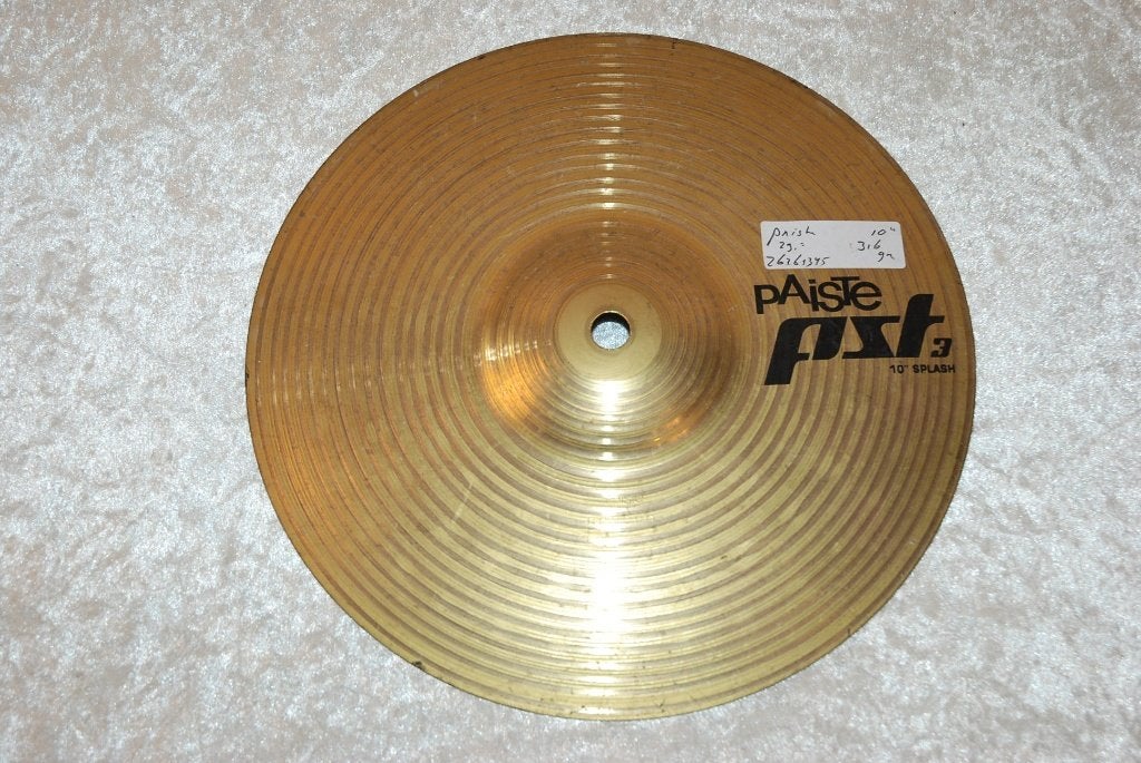 Paiste Splash bekken PST-3 316gr 10 inch  <26261345>, Gebruikt, ., Drums of Percussie, Ophalen of Verzenden
