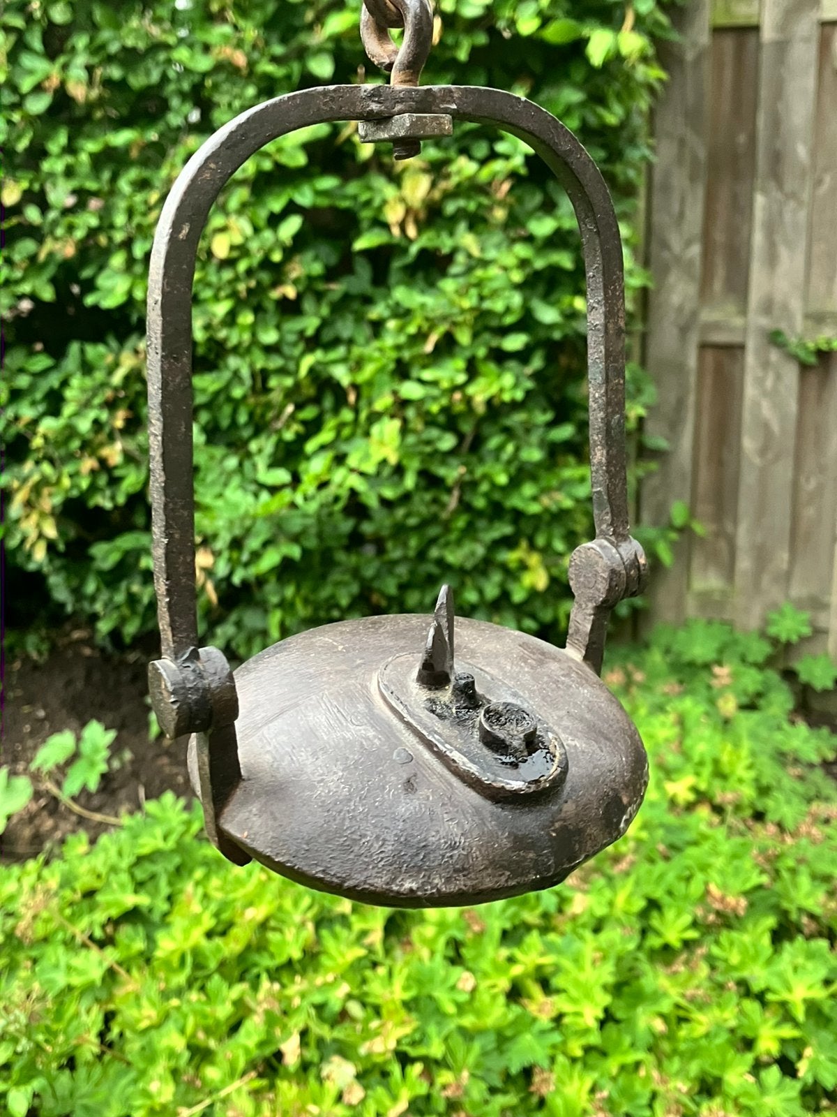 Oude mijnwerkerslamp lamp mijnwerker betty lamp, Ophalen of Verzenden