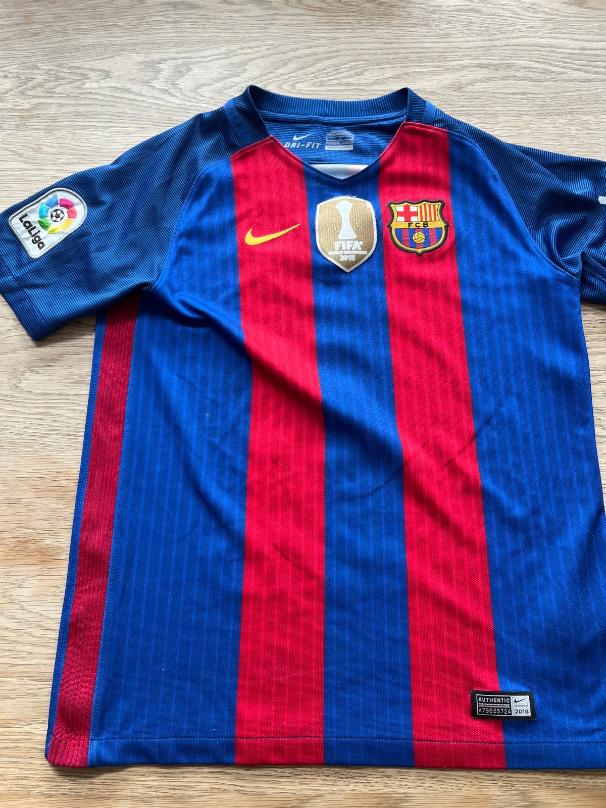 Originele Barca Voetbalset Kids 12-13 jr (147-158 cm), Maat L, Ophalen, Gebruikt, Set