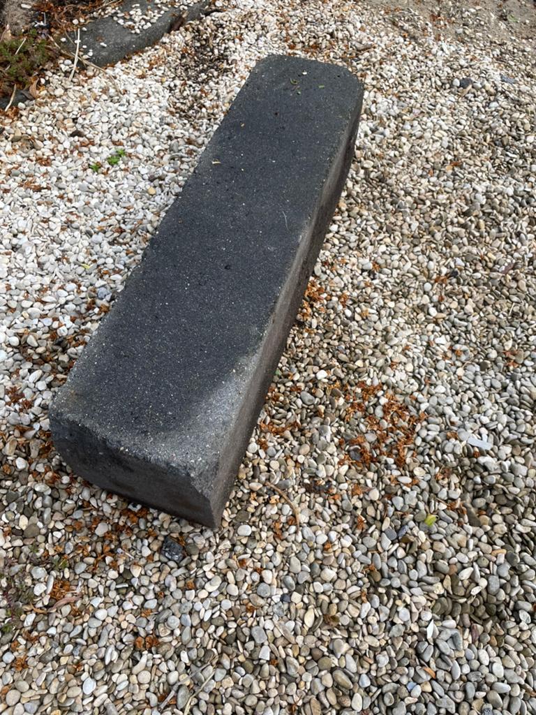 Stapelblokken 60x15x15 cm zwart, Ophalen, Gebruikt, Overige typen, Beton