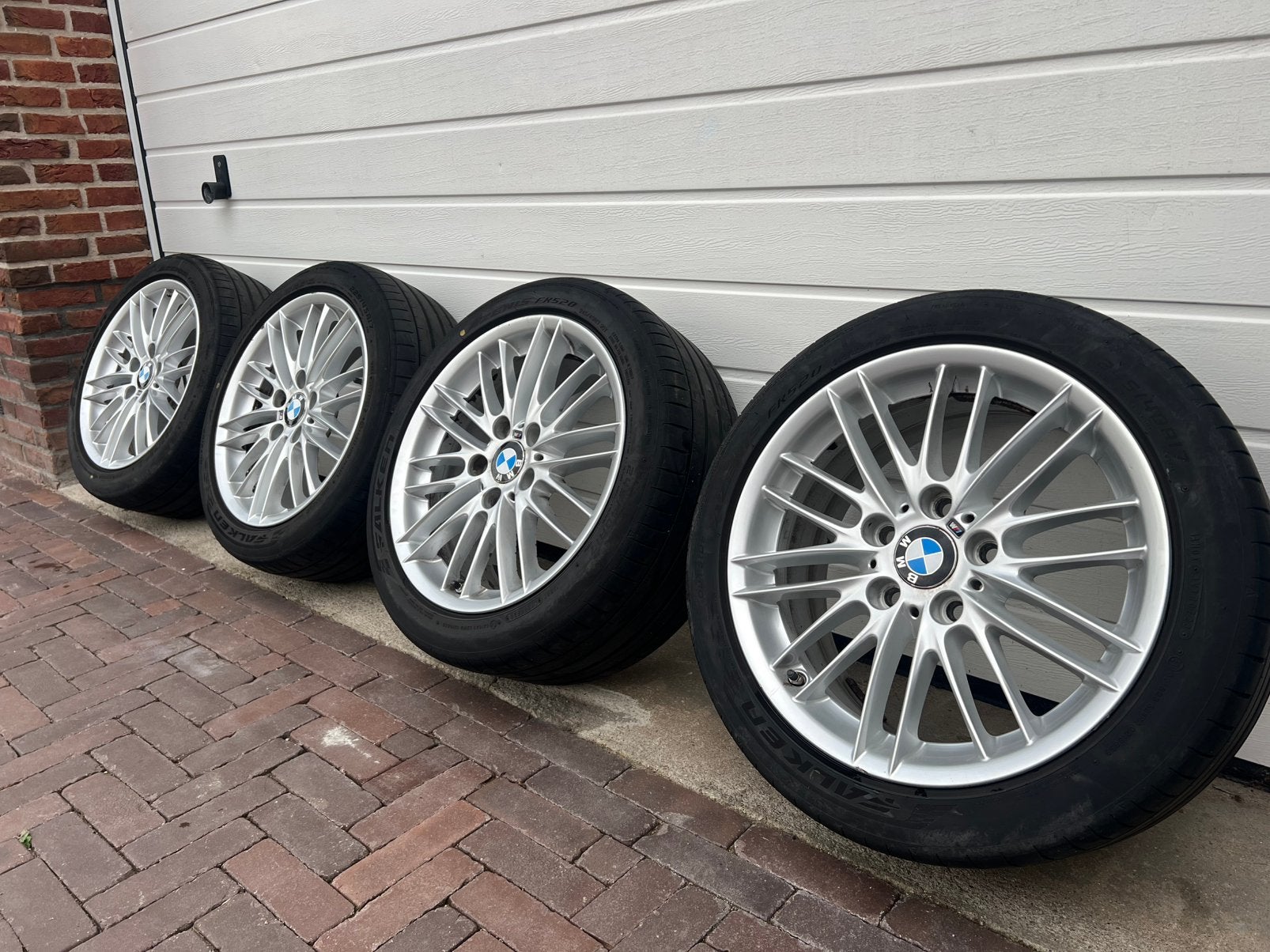 Originele 17 inch BMW M-Sport Velgen Styling 460M (Breedset), Ophalen, Banden en Velgen, 17 inch, Personenwagen